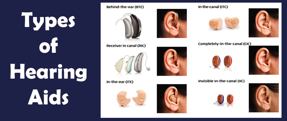Types of Hearing Aids – To make your hearing better!