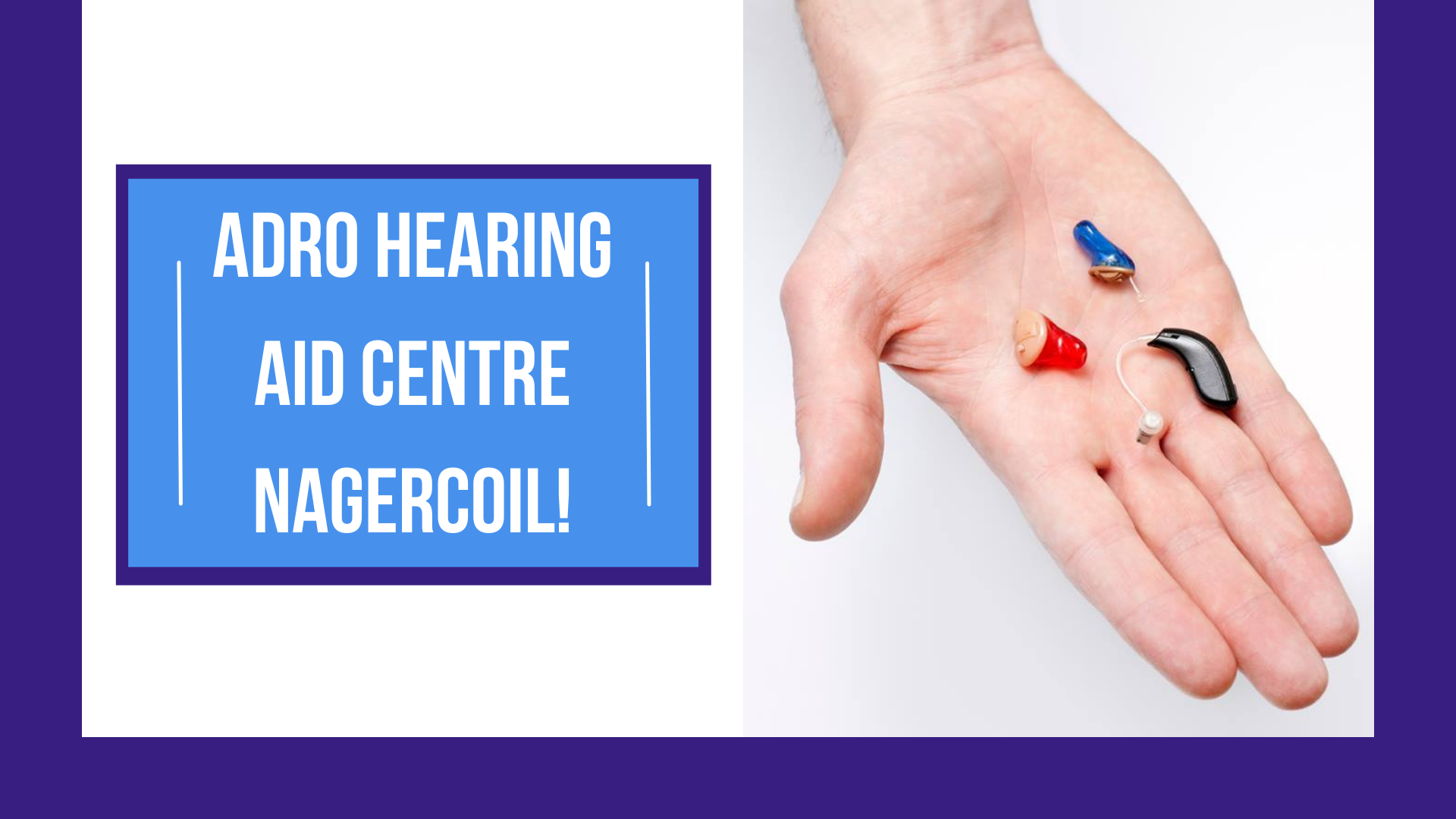 Hearing Aid Centre in Nagercoil