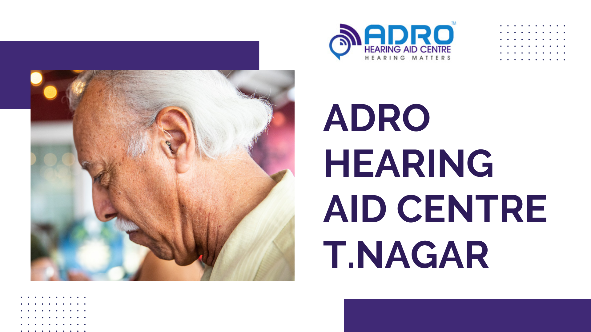 Best Hearing Aid Care Centre T Nagar Ear test in T Nagar